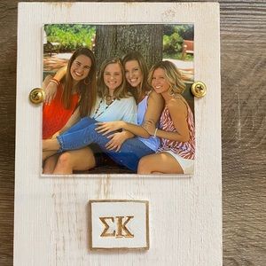 Sigma Kappa Wooden Picture Frame